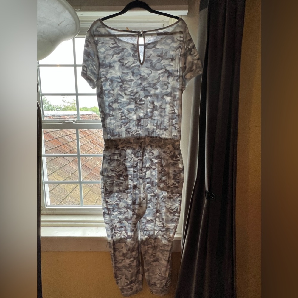 Grey Camo jumpsuit